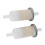 2er Pack universeller Kraftstofffilter 9.5mm 10mm 3/8in CBR600 5