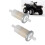 2er Pack universeller Kraftstofffilter 9.5mm 10mm 3/8in CBR600 13