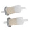 2er Pack universeller Kraftstofffilter 9.5mm 10mm 3/8in CBR600 4