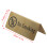 Gold 140 g Metall-Tischschild 12  5,3 cm 13