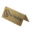 Gold 140 g Metall-Tischschild 12  5,3 cm 4