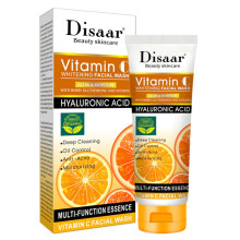DISAAR Beauty Skincare Vitamin C Gesichtswaschschaum Hyaluronsure Berry Glutathion Feuchtigkeitsspendende Reinigung Anti-Akne lkontrollessenz 100 m