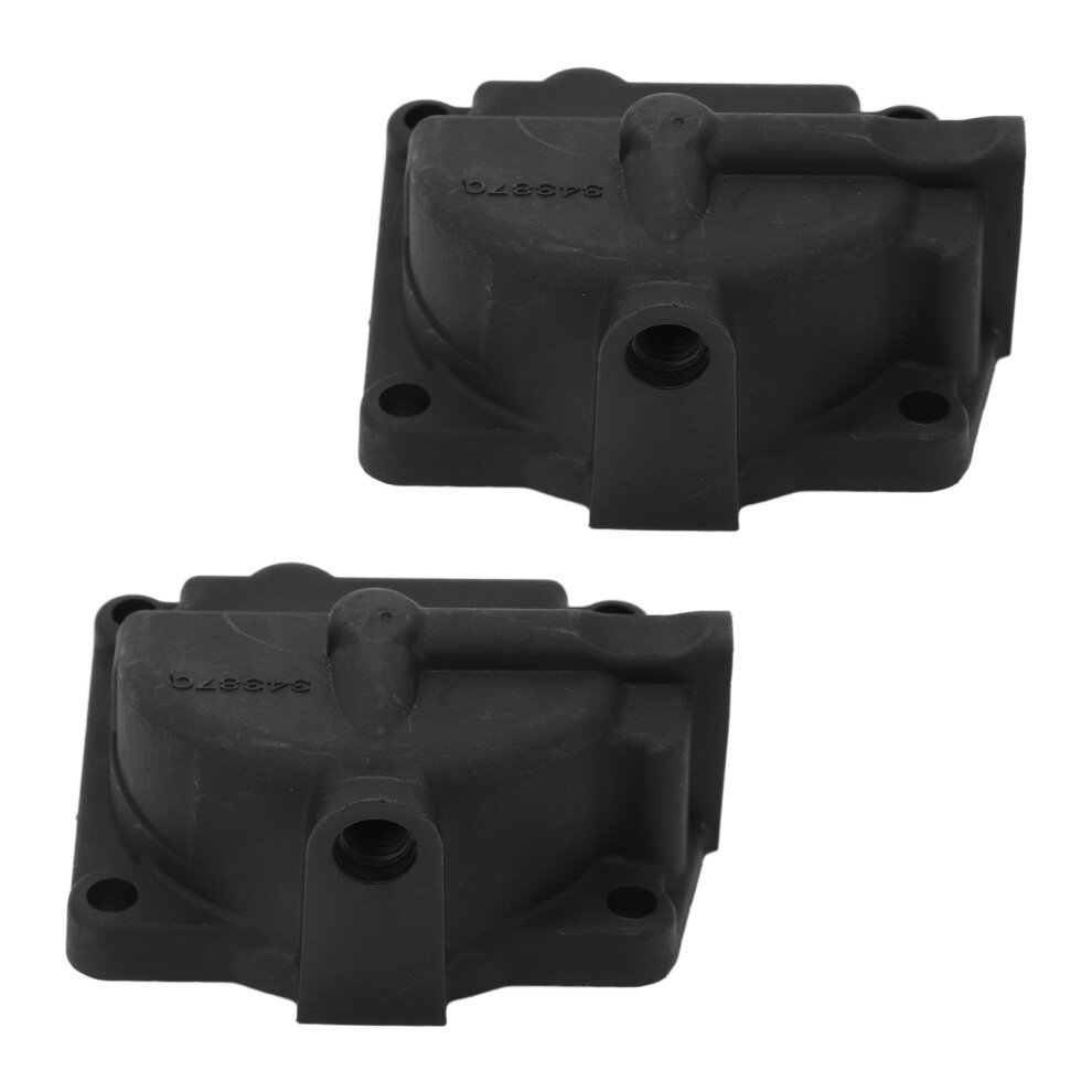 2Pcs Carburetor Float Chamber Carbon Bowls 343870 Replcement For Johnson Evinrude 90Â175Hp 7901319350226