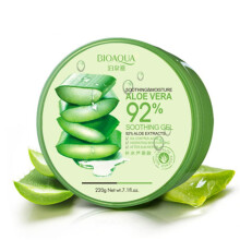BIOAQUA 92% Aloe Vera Extrakt Hydrerande Acne Spot Borttagning Ansiktskräm 220g