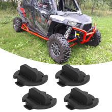 4er Pack Schwarz Bodenablaufstopfen Drehriegelverschluss passend für Polaris RZR RZR Allgemeine Modelle