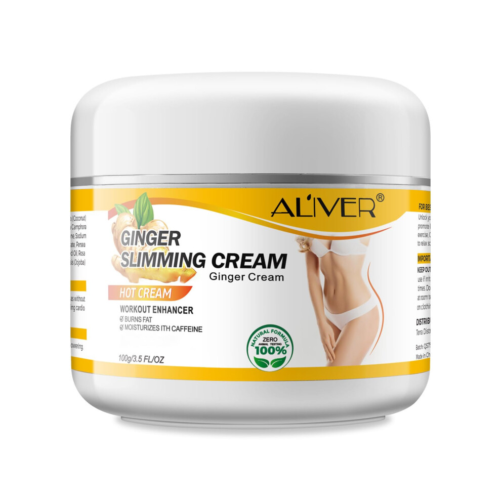 Aliver Cream Fat Burning Lose Weight Fast For Women Ginger Slimming That Burns Stomach Body Fat Cellulite For Thighs Belly And But