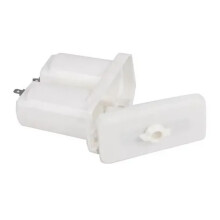 Wasserheizer 3V D Batteriekastenkasten, Umweltfreundliches ABS, 8,2x7,5x4cm