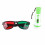 Kompakte 4-Dot Rot-Grün-Testlichtbrille 1200 mAh 13