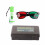 Kompakte 4-Dot Rot-Grün-Testlichtbrille 1200 mAh 15