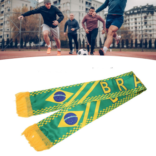 2022 Fußballschal 1,3 m 29 g Polyester Farbe 2