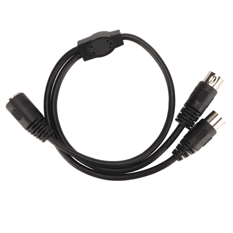 5Pin Din Female To 2 5Pin Din Male Cable 5 Cores Flexible Din 5 Pin Y Splitter Adapter Sound Connecting Cable For Studios 5001319354179