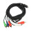 Mini 10-Pin AV-DIN auf 5-RCA-Kabel Rot/Grün/Blau 11