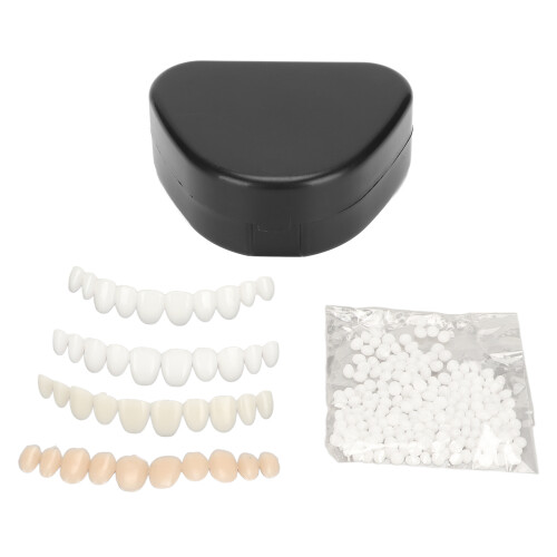 Temporary Tooth Repair Kit Moldable False Teeth Thermal Fitting Beads for Cosplay 1