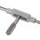 8-teiliges Set M12-M3, silberfarbene HSS-Schlitz-Gewindebohrer mit Drift-Halter 6