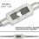 8-teiliges Set M12-M3, silberfarbene HSS-Schlitz-Gewindebohrer mit Drift-Halter 4