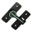 MK 009 180 Leuchtender Scheunentür-Flip-Lock Zink 5