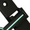 MK 009 180 Leuchtender Scheunentür-Flip-Lock Zink 12