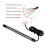 Motorcycle LED License Plate Light Multifunctional Red Yellow LED Tail Light for Modification 12‑15V 11