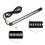 Motorcycle LED License Plate Light Multifunctional Red Yellow LED Tail Light for Modification 12‑15V 14