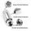 Tesla Model 3/Y/X/S Rad-Sperrmuttern – Edelstahl, Kegelsitz-Set 3