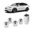 Tesla Model 3/Y/X/S Rad-Sperrmuttern – Edelstahl, Kegelsitz-Set 1