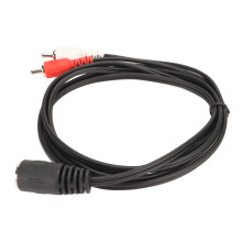 5-polige DIN-Buchse auf 2 RCA-Stecker Audioadapterkabel, 4,9 Fuß, für CD-Player, VCR, DVD