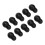 10pcs Stethoscope Ear Tips Universal Replacement 2.5mm Silicone Stethoscope Earplugs for 5mm Ear Hooks 1