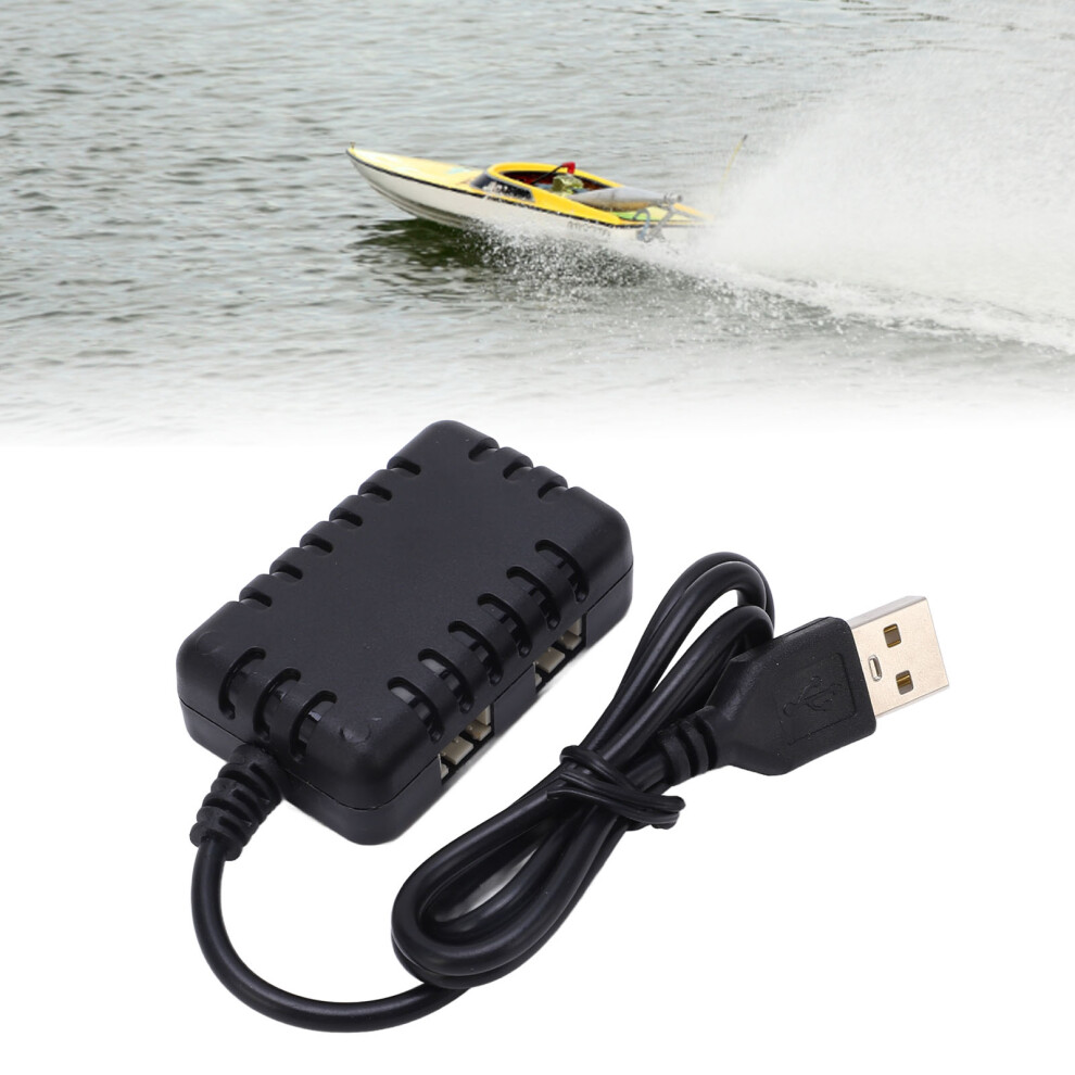 2 In 1 7.4V Lipo Battery Balance Charger Plastic Usb Charger With Indicator For Wltoys Rc Cars And Boats Light 4961319356324