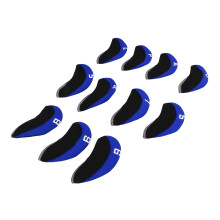 11-teiliges Neopren-Golfschlägerhauben-Set Royalblau 4,0 oz