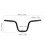 25.4x580mm Mountain Riser Bar Silber 160mm 3