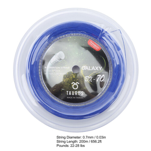 BX70 Hoch elastisches Nylon 0,7 mm 200 m blaue Schnur 2