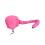 Föhnhaube Durchmesser 40 cm, Silber/Schwarz/Pink 7