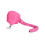 Föhnhaube Durchmesser 40 cm, Silber/Schwarz/Pink 9
