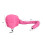 Föhnhaube Durchmesser 40 cm, Silber/Schwarz/Pink 2