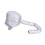 Haartrocknerkappe 40 cm Durchmesser Polyester silbern 7