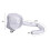 Haartrocknerkappe 40 cm Durchmesser Polyester silbern 2