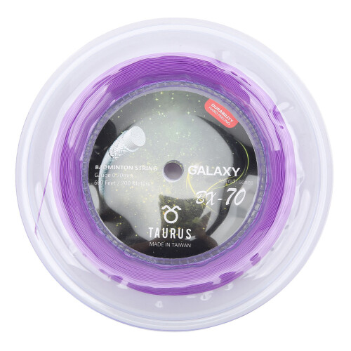 BX70 Nylon-Badminton-Saite 0,7 mm 200 m Lila 1