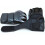 Fingerlose Boxhandschuhe Unisex Erwachsene Schwarz 12