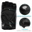 Fingerlose Boxhandschuhe Unisex Erwachsene Schwarz 3