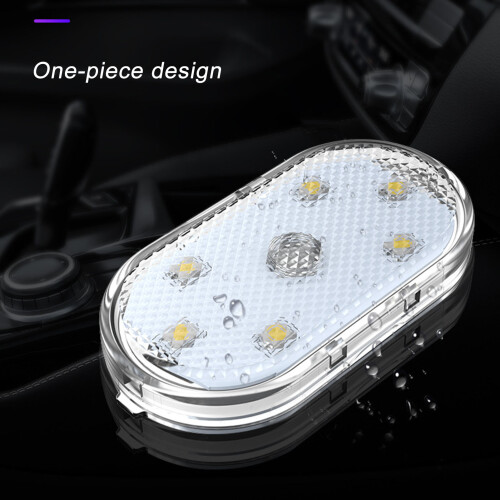 Auto-Deckenleuchte USB-Aufladung Touch-LED Lampe Weiß Mini 2