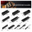 11-teiliges Sushi-Maker-Werkzeugset - 8 Formen, Schwarz 8
