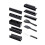 11-teiliges Sushi-Maker-Werkzeugset - 8 Formen, Schwarz 2
