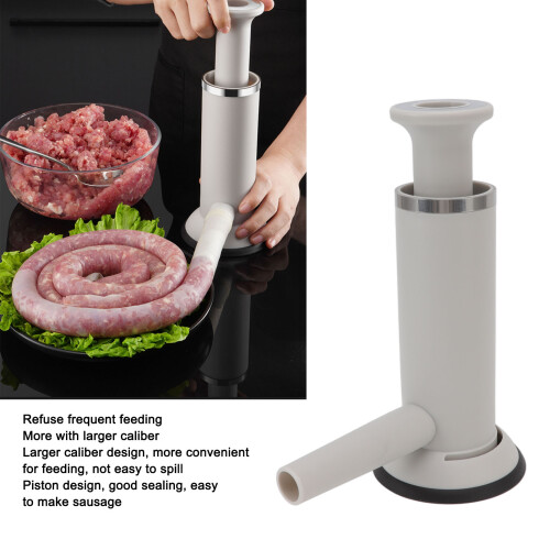 Manueller Wurstfüller, PP+304 Ring, Höhe 22,5 cm 2