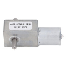 2-Wellen-Mikrogetriebe DC12V Getriebemotor 6 U/min Hohes Drehmoment für industrielle Anwendungen