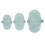 3 Pcs Dumpling Maker Mould Wheat Straw Empanadas Press Mold Different Sizes for Cooking Kitchen Blue 1
