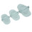 3 Pcs Dumpling Maker Mould Wheat Straw Empanadas Press Mold Different Sizes for Cooking Kitchen Blue 11