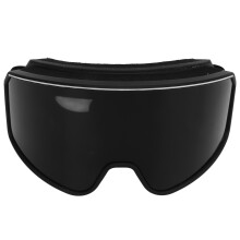 Antibeschlag-Skibrille mit doppelter Linsenschicht Schwarz