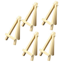 Mini 5-Zoll-Holzständer, dreieckiger Ständer für Hochzeiten & Partys