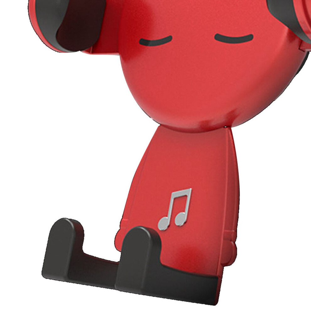 Car Air Vent Phone Holder Vehicle Cell Phone Mount Universal Stand For All Autos Smartphones Red 3741319366742