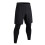 2 in 1 Sporthose: Schwarz XL, Taschen 10
